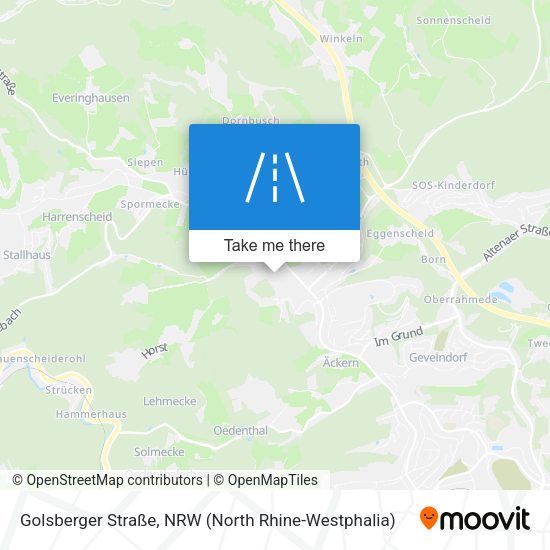 Golsberger Straße map