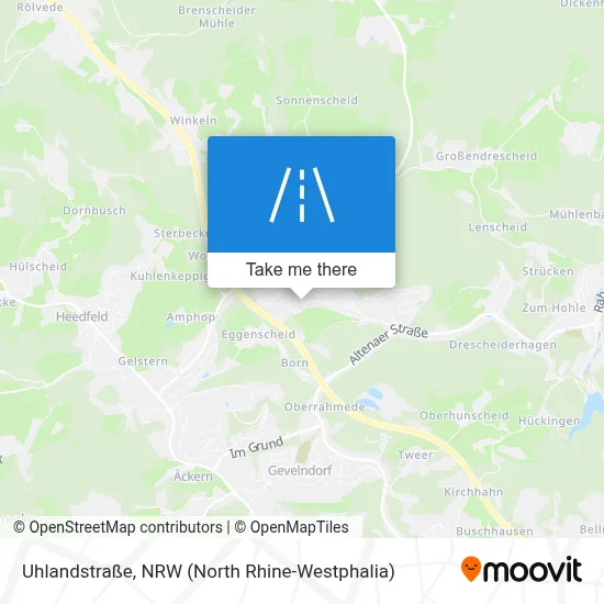 Uhlandstraße map