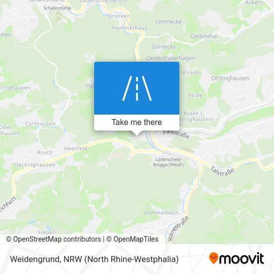 Карта Weidengrund