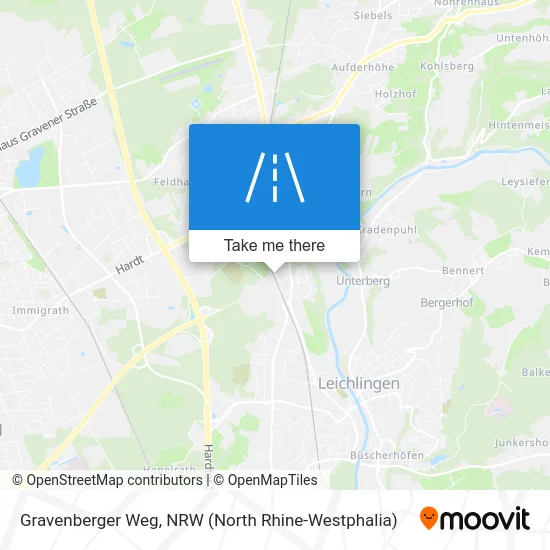 Карта Gravenberger Weg