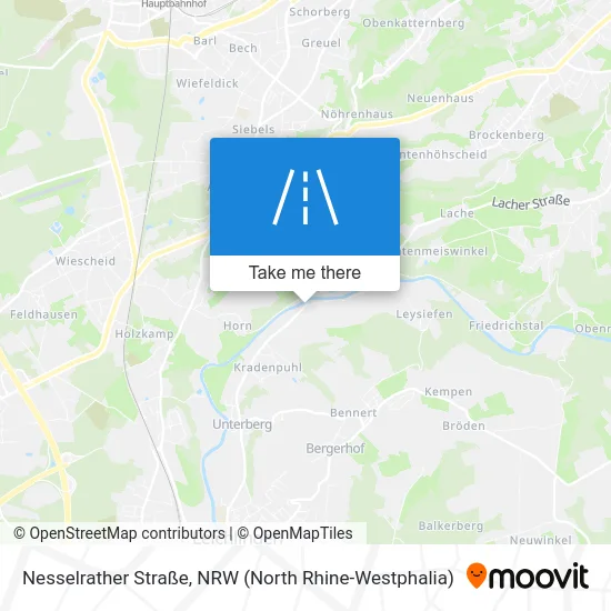 Nesselrather Straße map