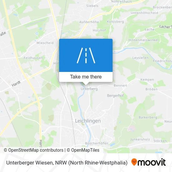 Карта Unterberger Wiesen