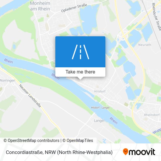 Concordiastraße map