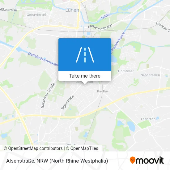 Alsenstraße map