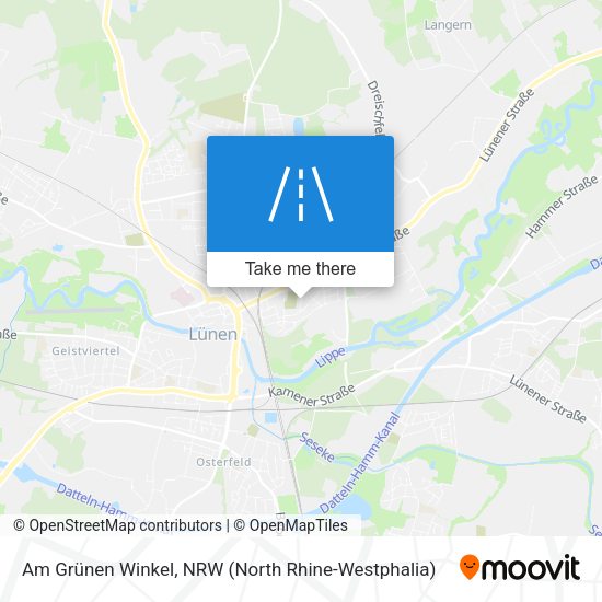 Am Grünen Winkel map