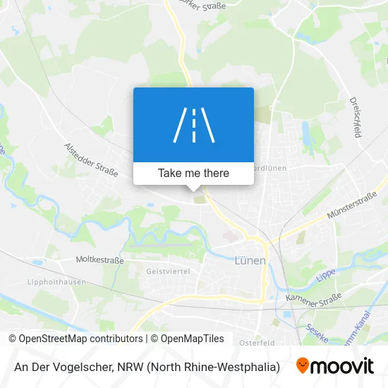 An Der Vogelscher map