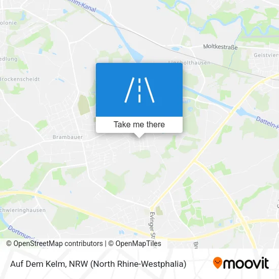 Карта Auf Dem Kelm