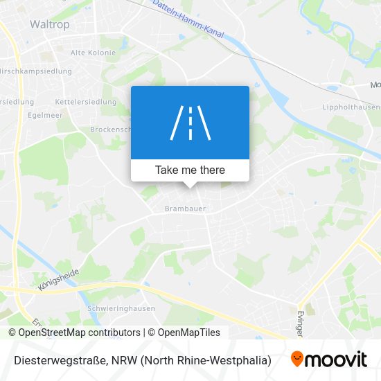 Diesterwegstraße map