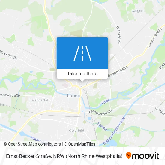 Ernst-Becker-Straße map