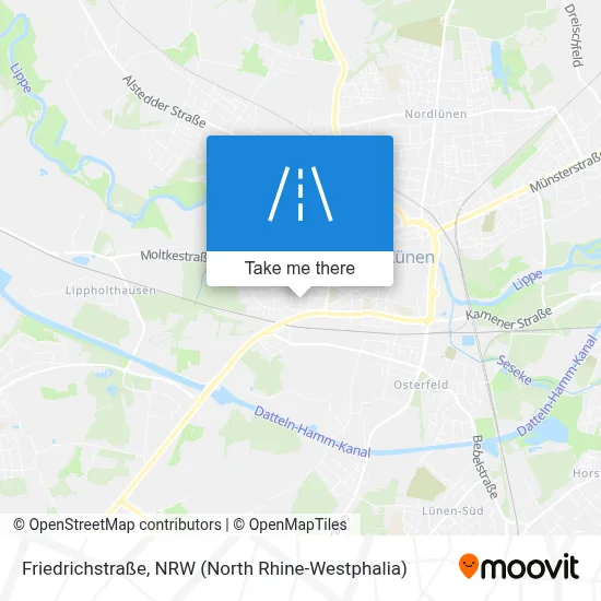 Friedrichstraße map