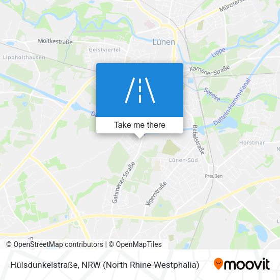Hülsdunkelstraße map