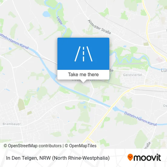 In Den Telgen map