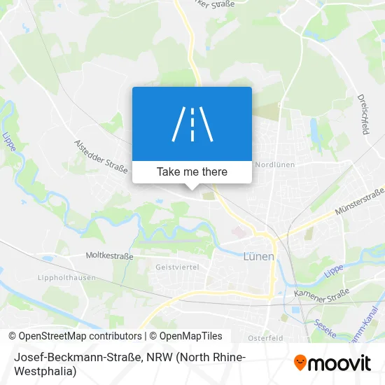 Josef-Beckmann-Straße map