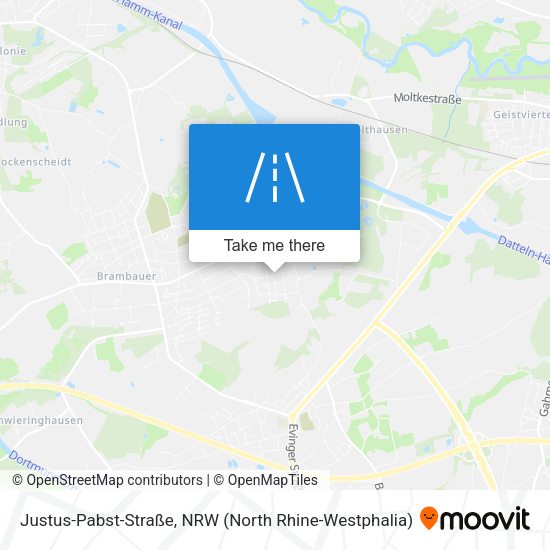 Justus-Pabst-Straße map