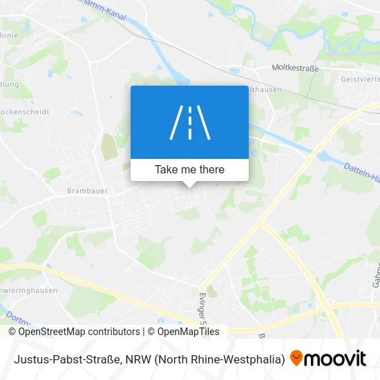 Карта Justus-Pabst-Straße