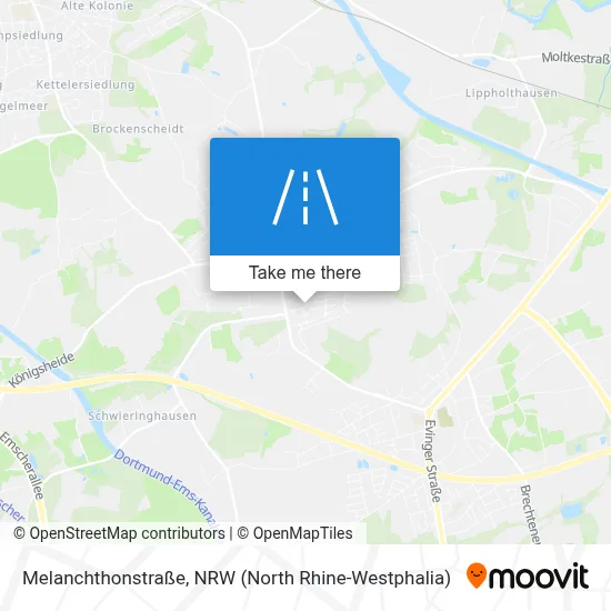 Melanchthonstraße map