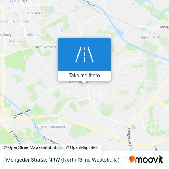 Mengeder Straße map