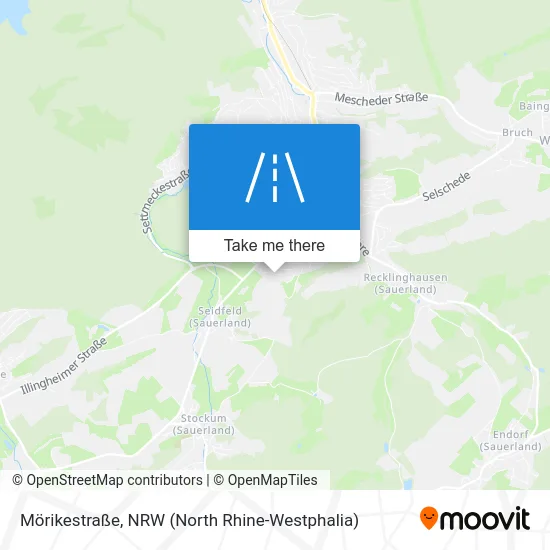 Карта Mörikestraße