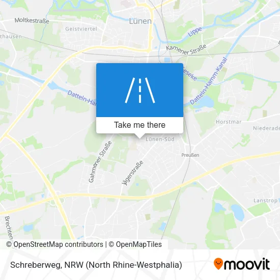 Карта Schreberweg