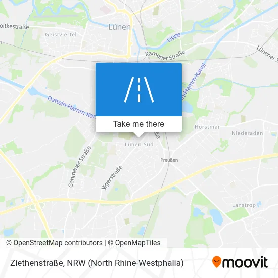 Ziethenstraße map