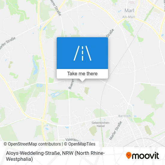 Карта Aloys-Weddeling-Straße