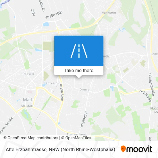 Alte Erzbahntrasse map