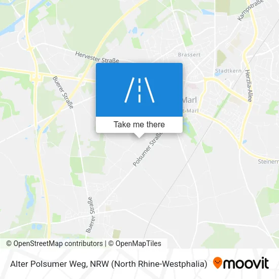 Карта Alter Polsumer Weg