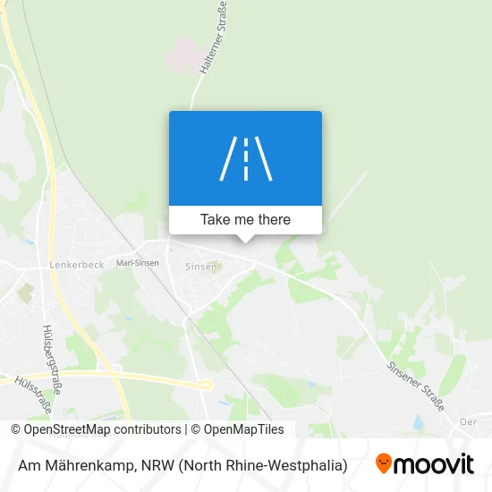 Карта Am Mährenkamp