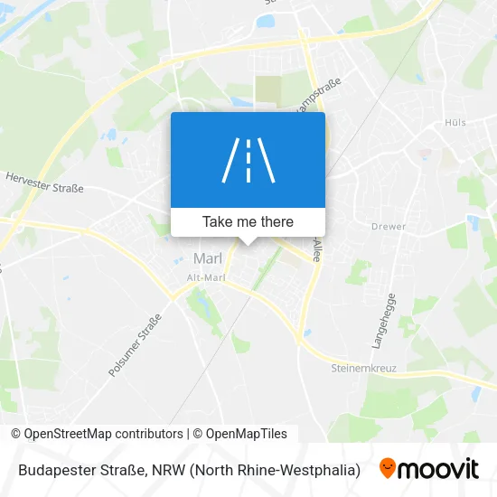 Карта Budapester Straße