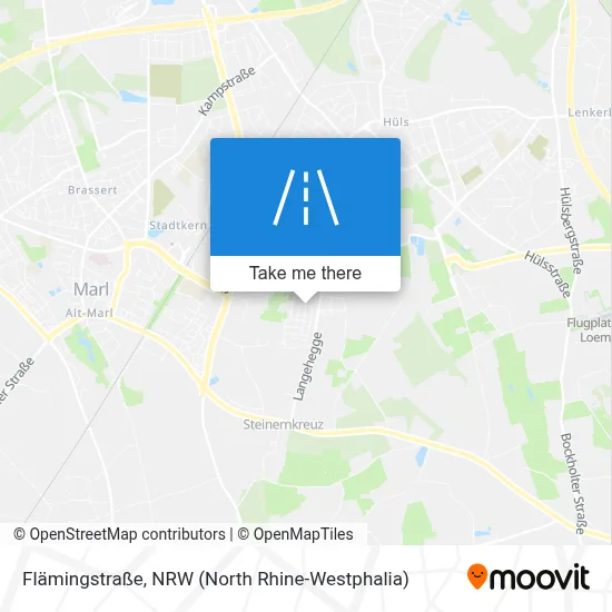 Flämingstraße map