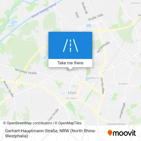 Gerhart-Hauptmann-Straße map