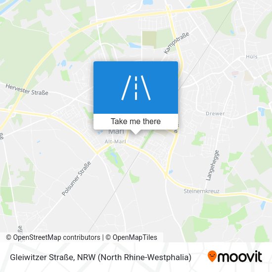 Gleiwitzer Straße map