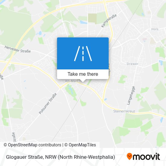 Glogauer Straße map