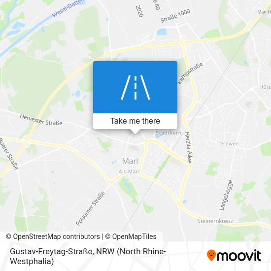 Карта Gustav-Freytag-Straße