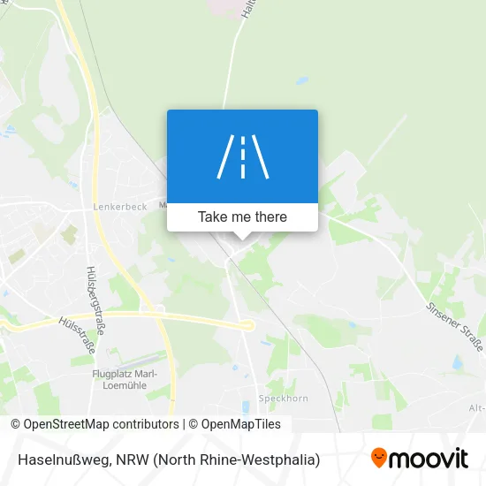 Карта Haselnußweg