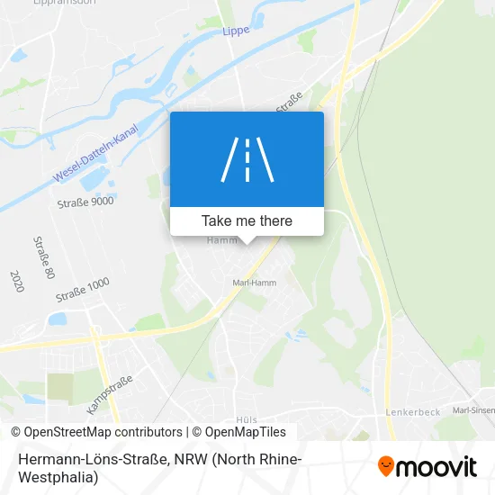 Hermann-Löns-Straße map