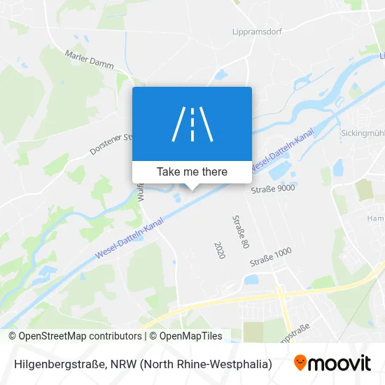 Hilgenbergstraße map