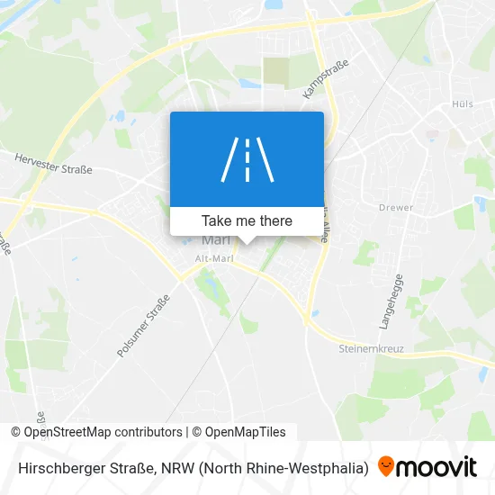Hirschberger Straße map
