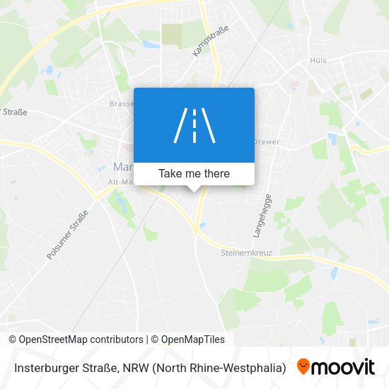 Insterburger Straße map