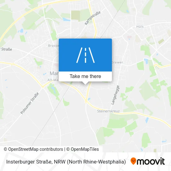 Insterburger Straße map