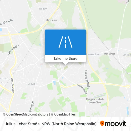 Julius-Leber-Straße map