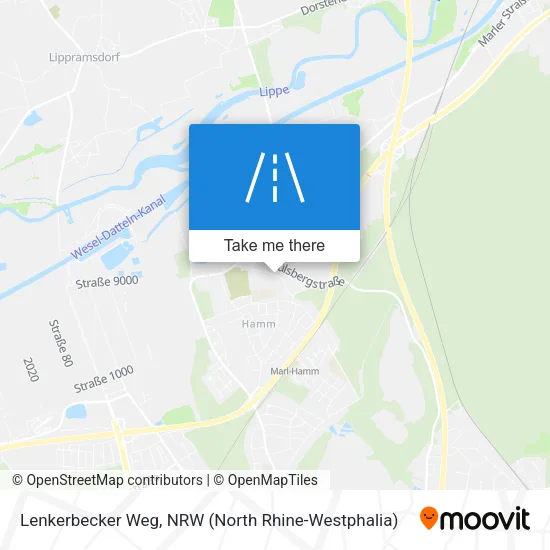 Карта Lenkerbecker Weg
