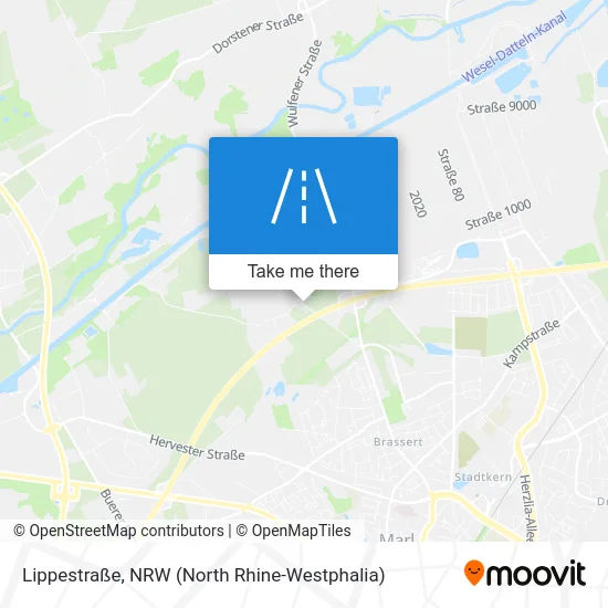 Lippestraße map