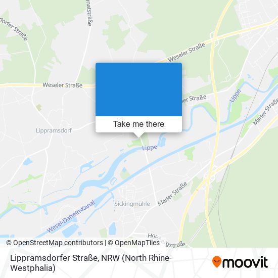 Lippramsdorfer Straße map