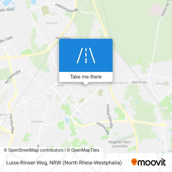 Luise-Rinser-Weg map