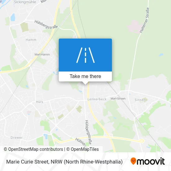 Marie-Curie-Straße map