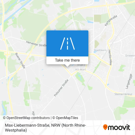 Карта Max-Liebermann-Straße