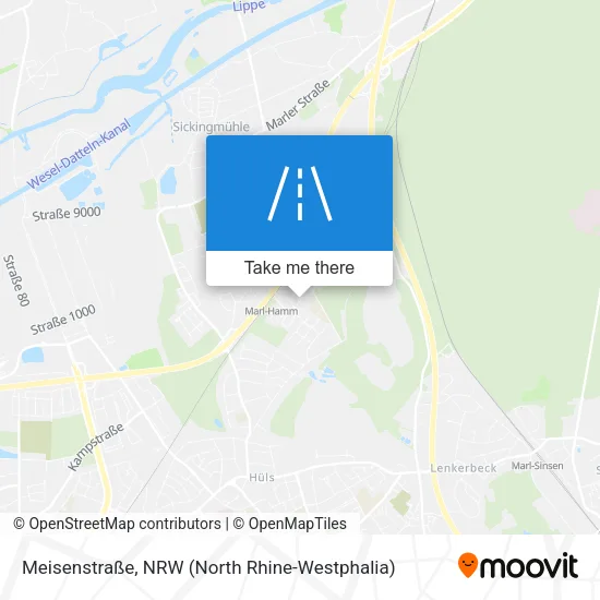 Meisenstraße map
