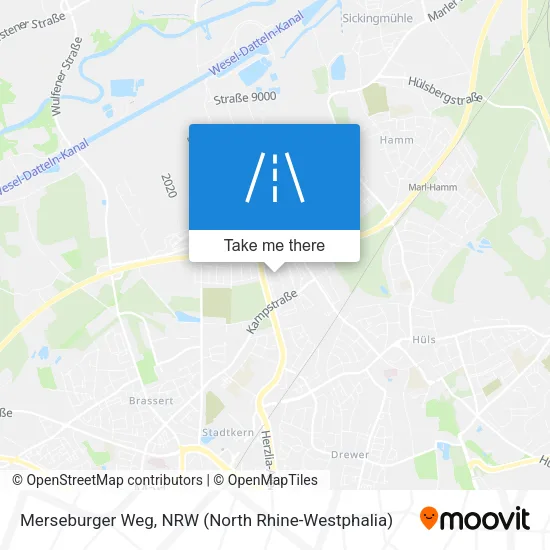 Карта Merseburger Weg