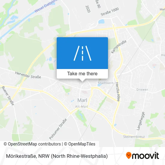 Карта Mörikestraße